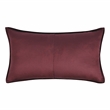 Villa by Classic Home Bari Velvet Port Red King Sham