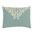 Villa by Classic Home Patrina Blue Surf Cotton Standard Sham