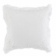 Villa by Classic Home Reagan Cotton White Euro Sham
