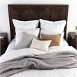Villa by Classic Home Reagan Cotton White Euro Sham