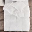 Villa by Classic Home Premium Goose Down Queen White Cotton Duvet Insert