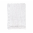 Villa by Classic Home Dyne Cotton White Throw 50x70