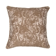 Villa by Classic Home Mica Frost 22x22 Woven White Fabric Throw Pillow
