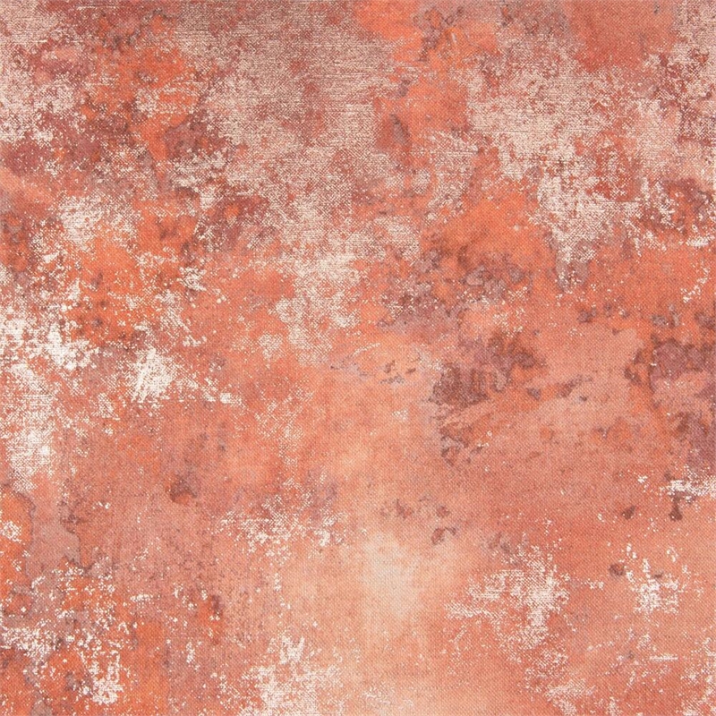 Villa by Classic Home Onara 22x22 Linen Blend Fabric Throw Pillow Rose Gold