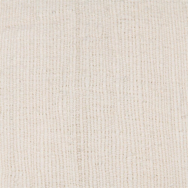 Villa by Classic Home Volta 22x22 Linen Blend Fabric Throw Pillow Ivory