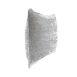 Villa by Classic Home Lexington 22x22 Silk Blend Fabric Throw Pillow Gray