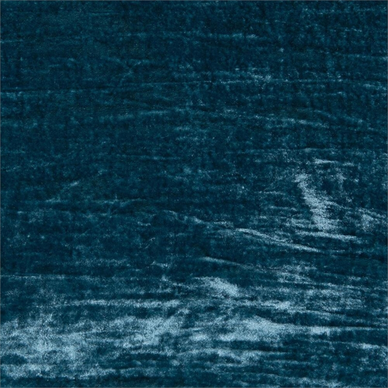 Villa by Classic Home Lexington 22x22 Silk Blend Fabric Throw Pillow Teal