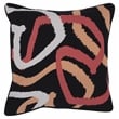 Villa by Classic Home Atlas 22x22 Fabric Throw Pillow Multi-Color