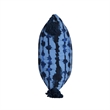 Villa by Classic Home Terranea 22x22 Fabric Throw Pillow Blue