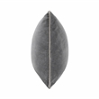 Villa by Classic Home Heirloom 22in Velvet Throw Pillow Stone Gray