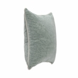 Villa by Classic Home Heirloom 22in Velvet Throw Pillow Bay Green