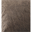 Villa by Classic Home Heirloom 22in Velvet Throw Pillow Brown