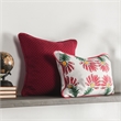 Villa by Classic Home Kaila 14x20 Cotton Fabric Throw Pillow Multi-Color