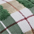 Villa by Classic Home Holiday 14x20 Cotton Fabric Throw Pillow Green