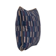 Villa by Classic Home Nantucket 22x22 Fabric Throw Pillow Blue Multi-Color