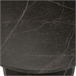 Classic Home Reilly Marble End Table in Green