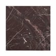 Classic Home Bexly Marble End Table in Red