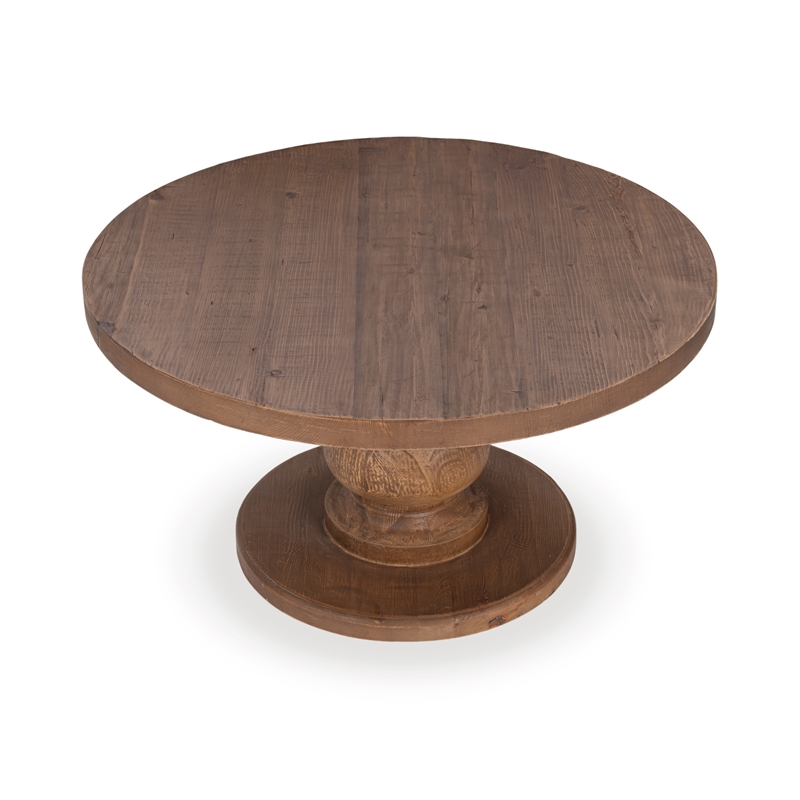 Kosas Home Biltmore Reclaimed Pine Wood Coffee Table in Mission Brown