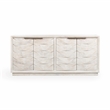 Classic Home Marvin Mango Wood Sideboard Buffet in White Wash