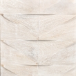Classic Home Marvin Mango Wood Sideboard Buffet in White Wash