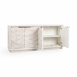 Classic Home Marvin Mango Wood Sideboard Buffet in White Wash