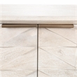 Classic Home Marvin Mango Wood Sideboard Buffet in White Wash