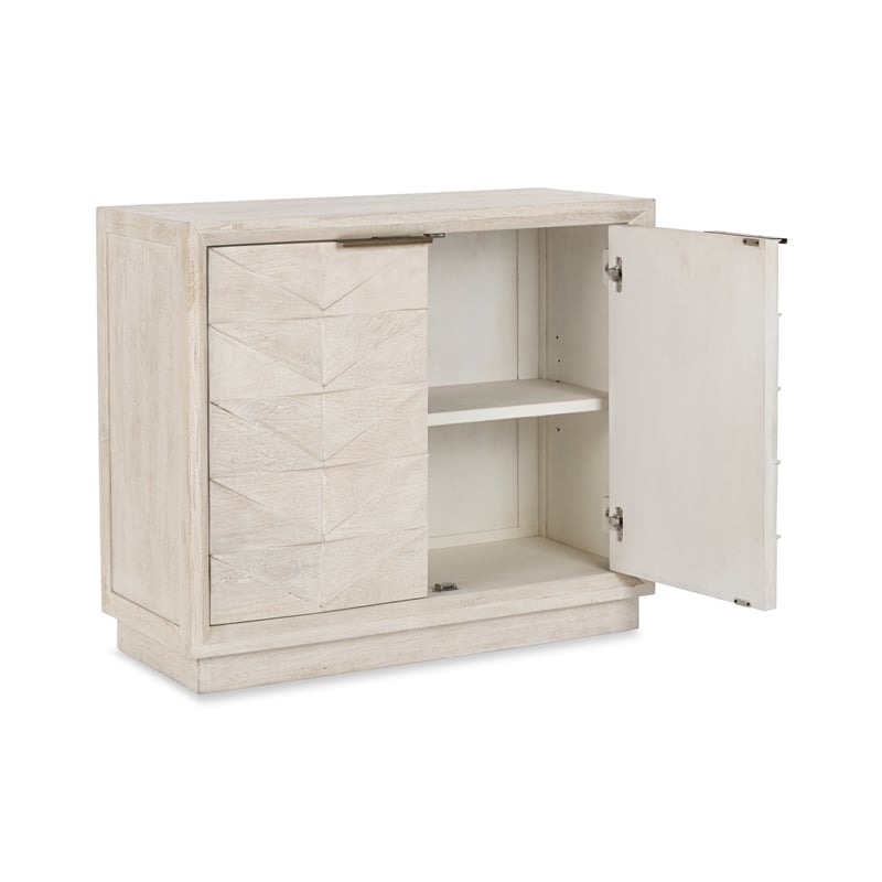 Classic Home Marvin 2-Door Mango Wood Sideboard Buffet in White Wash