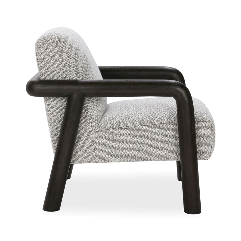 Classic Concepts Reyna Upholstered Fabric Accent Chair in Black