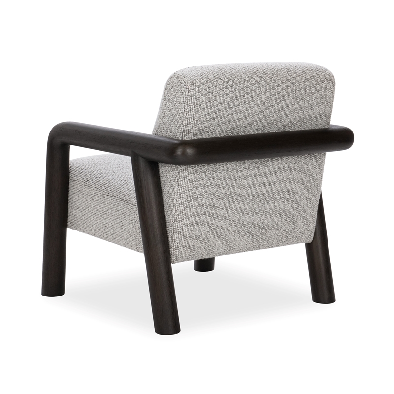 Classic Concepts Reyna Upholstered Fabric Accent Chair in Black