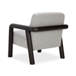 Classic Concepts Reyna Upholstered Fabric Accent Chair in Black