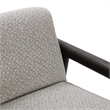 Classic Concepts Reyna Upholstered Fabric Accent Chair in Black