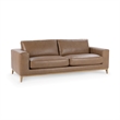 Classic Concepts Donovan Top Grain Leather Sofa in Tan