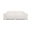 Classic Concepts Darrow Zero Gravity Power Recliner Upholstered Sofa in Ivory
