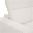 Classic Concepts Darrow Zero Gravity Power Recliner Upholstered Sofa in Ivory