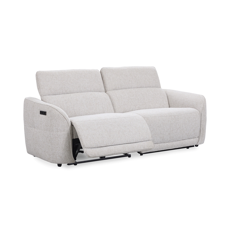 Classic Concepts Kadon Zero Gravity Power Recliner Upholstered Sofa in Gray