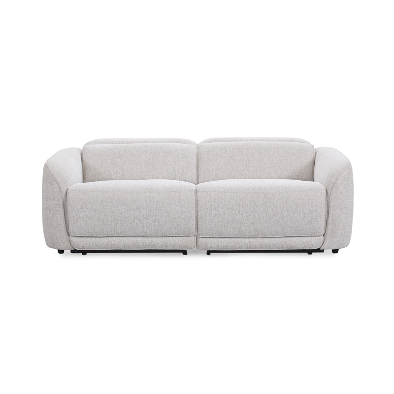 Classic Concepts Kadon Zero Gravity Power Recliner Upholstered Sofa in Gray
