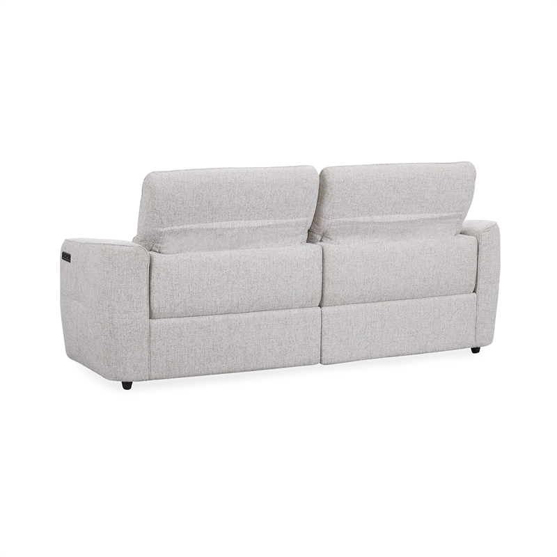 Classic Concepts Kadon Zero Gravity Power Recliner Upholstered Sofa in Gray