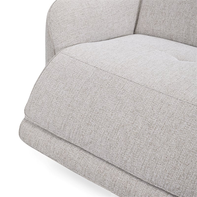 Classic Concepts Kadon Zero Gravity Power Recliner Upholstered Sofa in Gray