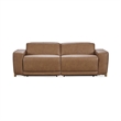 Classic Concepts Kadon Zero Gravity Power Recliner Upholstered Sofa in Tan
