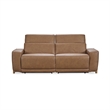 Classic Concepts Kadon Zero Gravity Power Recliner Upholstered Sofa in Tan