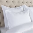 Classic Concepts Arcadia Linen Sham in White
