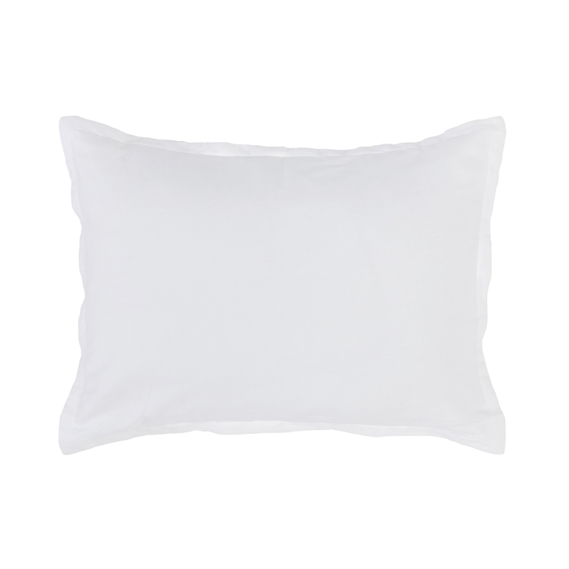Classic Concepts Arcadia Linen Sham in White