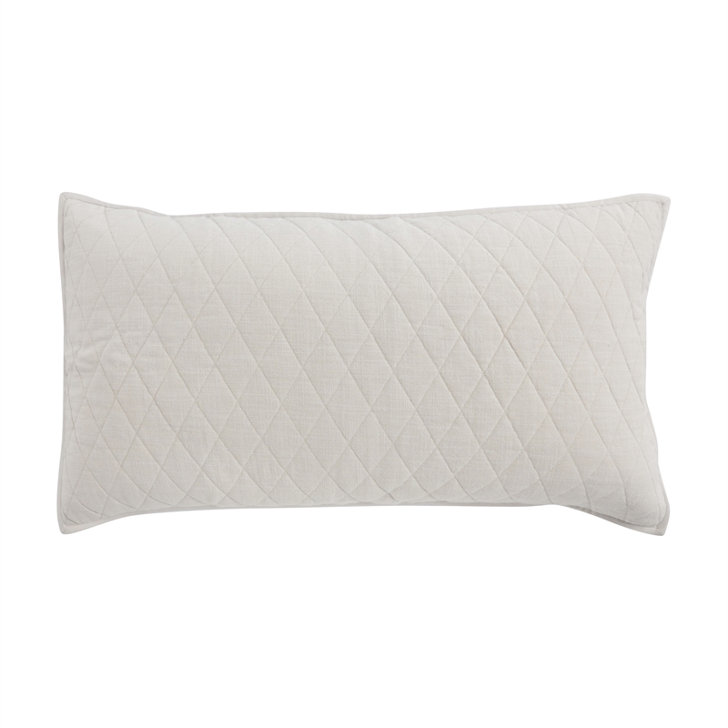 Classic Concepts Lana  Cotton King Sham in Ivory