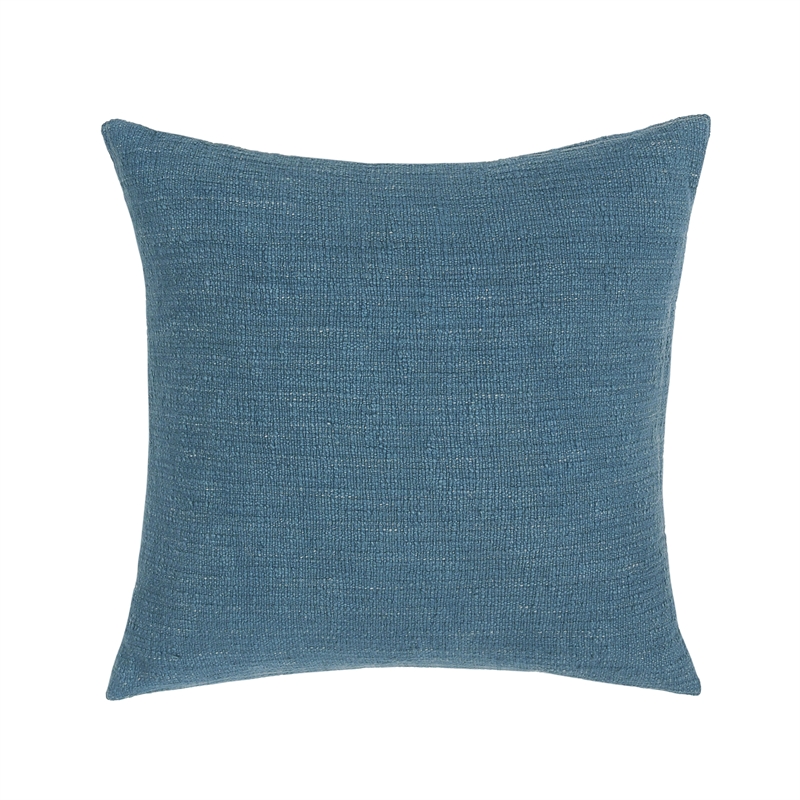 Classic Concepts Fable Linen Blend Throw Pillow in Blue