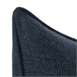 Classic Concepts Bedford Linen Fabric Throw Pillow in Blue
