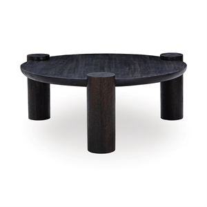Classic Concepts Rebeka Mango Wood Coffee Table in Espresso