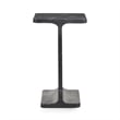 Classic Concepts Delaney Marble Accent Table in Black
