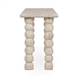 Classic Concepts Adir Solid Wood Console Table in Cream