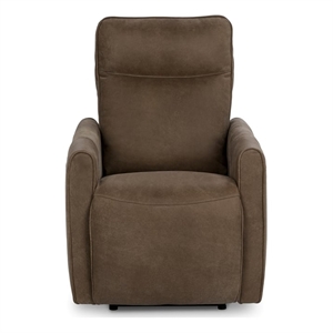 Classic Concepts Vivica Power Recliner Accent Chair in Toffee
