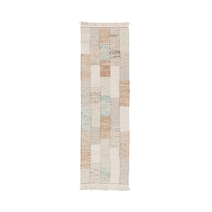Classic Concepts Ritsa 2.6'x8' Handwoven Jute Accent Rug Runner in Multi-Color